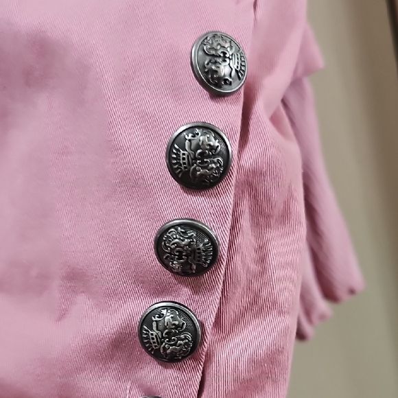 Torrid Pink Button-Front Blazer - Picture 6 of 6